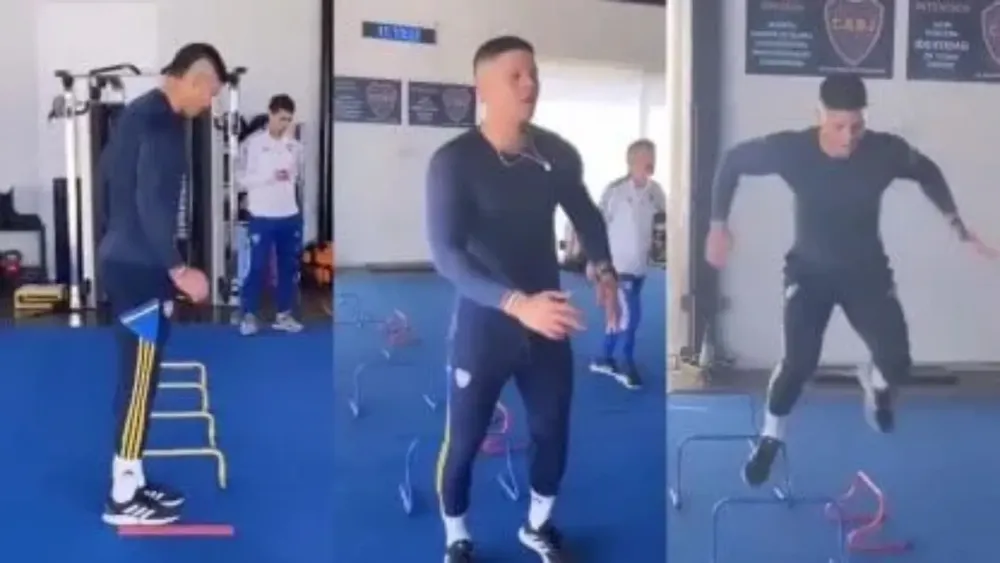 Marcos Rojo en Boca